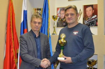 Вручение кубка